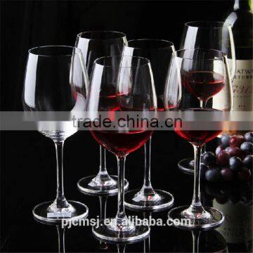 long steam wine crystal glass for drinking & restaurant and home decoration