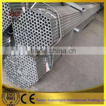 BS1387 1/4 inches galvanized steel pipe with china pipe