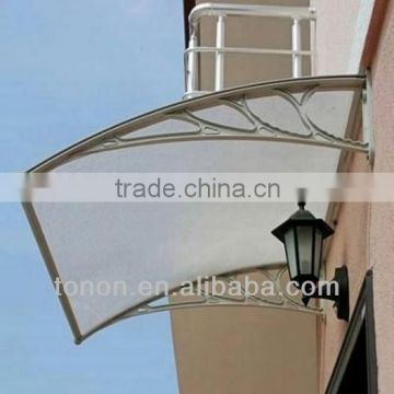 Best price ! Cheaper price ! transparent plastic awnings AG44 polycarbonate awning canopy China manufactuerer