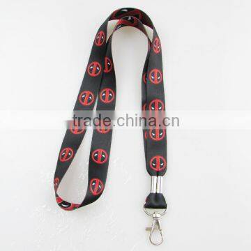 alibaba china neck landyard polyester printed lanyards with logo custom