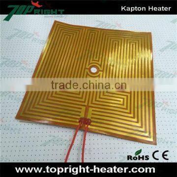 thin polyimide film thermofoil flexible heaters