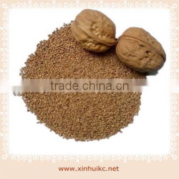 crushed walnut shell grit for purification