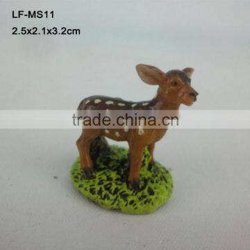 Mini home resin deer decorating artificial crafts