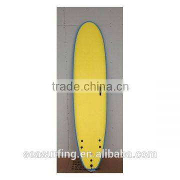 New! yellow color soft surfboard size 8'-10'