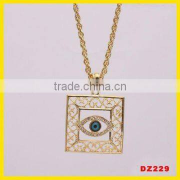 fashion pendant necklace evil eye pendant turkish jewelry