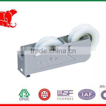 good quality chrome-planted aluminum pulley sliding door rollers