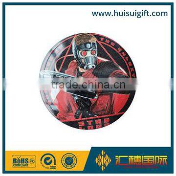 wholesale promotional fashionable wholesale metal safty pin back badge