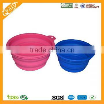 Silicone Mixing Bowl,Food Grade Silicone Collapsible Salad Bowl,Foldable Silicone Pet Bowls