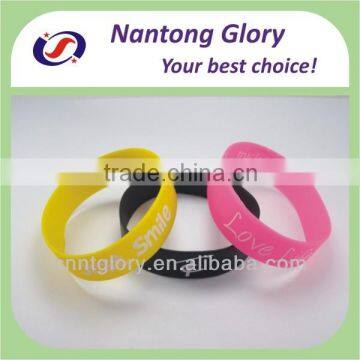 suitable for use in children soft stretch silicone wristbands