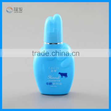 Hand shape cosmetic lotion bottle