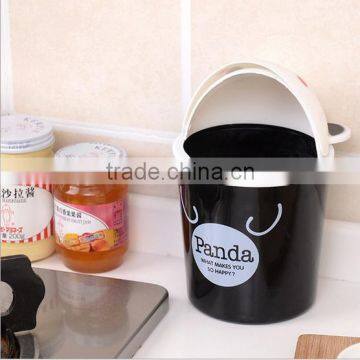 New Design Destop Trash Can /stationary Storge Bucket /Table Top Acrylic/plastic photo-4