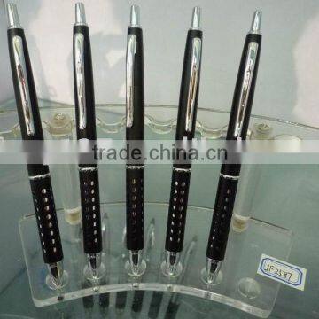 metal ball pen; retractable