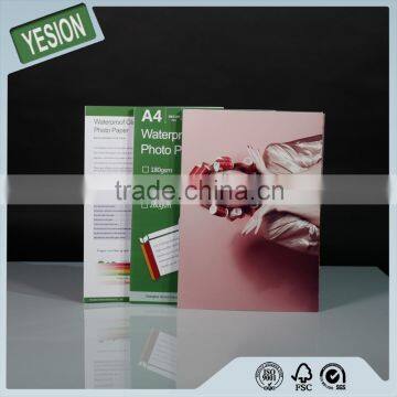 Yesion High Quality Photo Paper 180gsm, High Glossy Photo Paper For Inkjet Printer