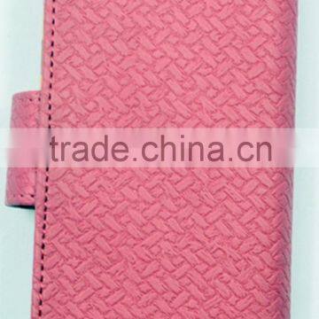 Mat Grain PU Leather Phone Case for Iphone 6 With Card Slots , Strap Holder and the Magnet Cover photo-2