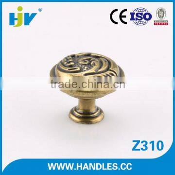 Wholesale hardware products iron rustic bronze single handles