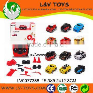 cute toys 5CM 5CH infrared mini rc car set