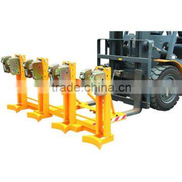 Fork Truck Mounted Drum Grabs with Double Grip Head