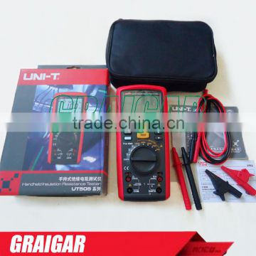 Handheld Insulation Resistance Tester UT505A Electrical Remote Test AC/DC 600V 20Gohm megger tramegger