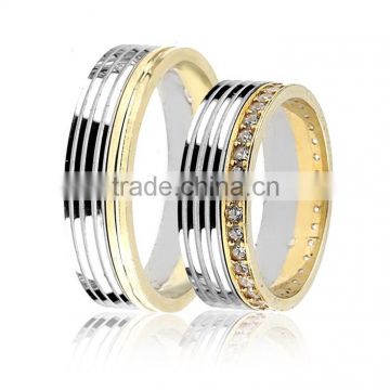 925K Sterling Silver Wedding Band His Her High Newest Model Handmade Ring BSVYS013