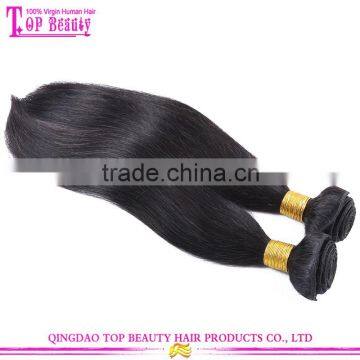 2016 Factory Price Brazilian Hair Weave Straight 8 to 30 Inces Brazilian Human Hair Sew In Weave photo-6