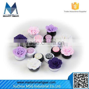 Wholesale Factory Outlet Contact Lens Case, Contact Lens Box, Lovely Flower Contact Lens Case