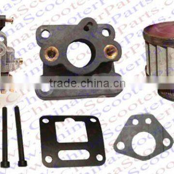 HP 15MM Carb Stack Intake Air filter Kit for 47CC 49CC Mini Dirt Pit Bike Cross Quad ATV Go Kart Buggy Carburetor Parts