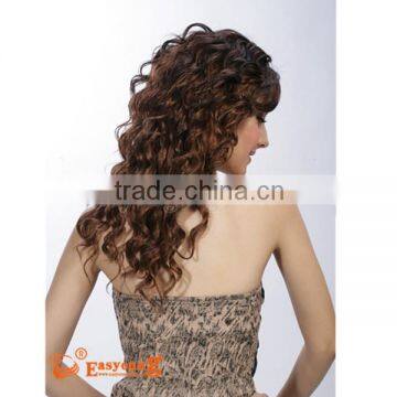 Afro Curly Highlight Blonde Hair Wigs for Black Women photo-3