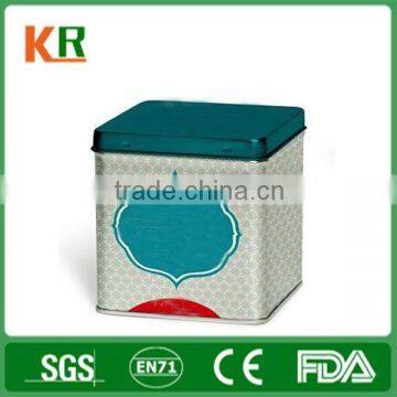 Factory price squre coffee tin can packaging