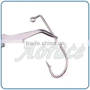 Famous Factory Vertical Size Hook Style Carbon Steel Black Tuna Hook Fishing photo-2