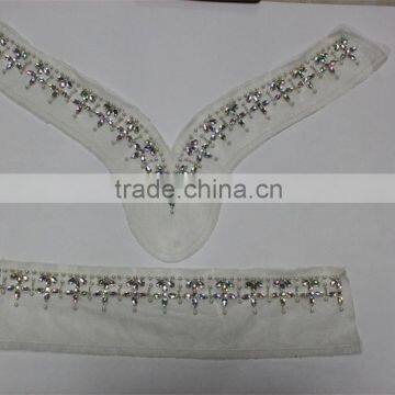 Fancy Neck Trim and Waist Trim Set for Prom Dress photo-4