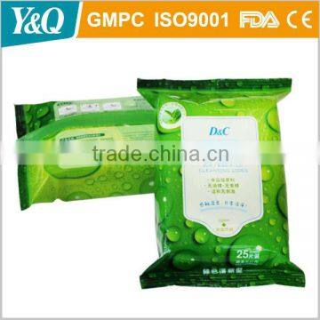 Non-woven Spunlace / Thermal Bonded / Hydrophilic Spunbond 10pcs Daily Custom Cleaning Wet Wipes photo-4