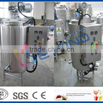 chocolate mixing storage tank