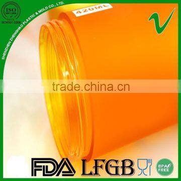 Food Grade Empty Drinking Matte PCTG Plastic Bottle 420ml With Double Neck photo-6