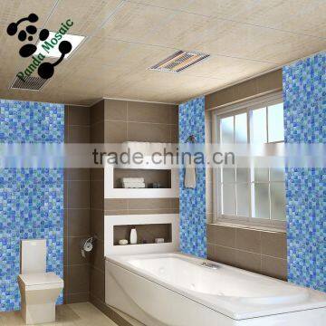 SMS14 Blue Colour Mosaic Swimming Pool Material Mosaic Crystal Glass Mosaic Tile photo-2