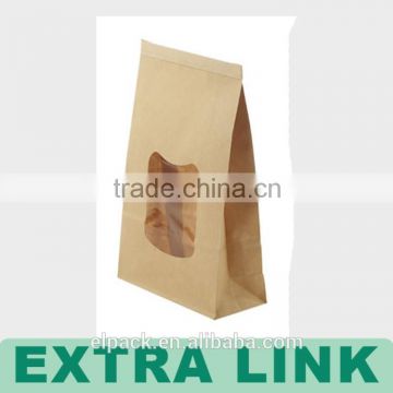 Newest Extra Link Hot Sale Customized Cardboard Printed Logo Widow Paper Bag With Handles