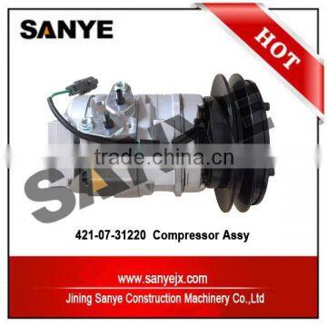 Genuine Bulldozer Spare Parts 421-07-31220 Compressor Assy D85PX D85EX-15 D155AX-5 Engine Related Parts