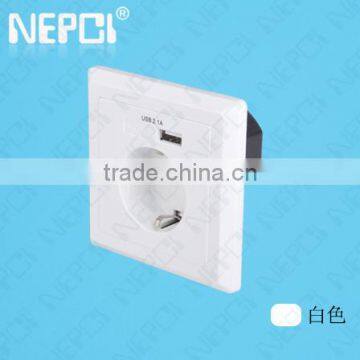 usb socket wall europe
