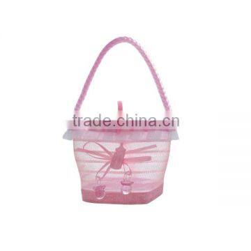 Hot sell and lower price pink candy bag