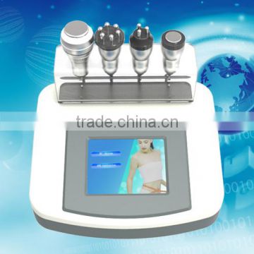 Mini Professional best result with 4 treatment handles rf&cavivtation equipment vtron slimming machine