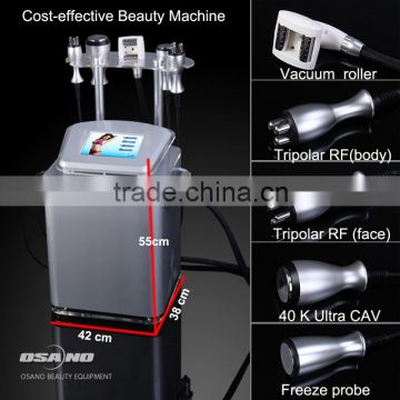 As seen On TV Cold Frozen Head Vacuum Roller Massage Radio Frequency Slimming Machine For Sale