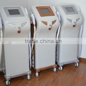 Hair removal tattoo removal skin rejuvenation 3 in 1 ipl rf yag laser