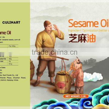 Sesame Oil producer traditional sesame oil in China