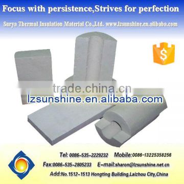 Refractory Heat Insulation Expanded Perlite Pipe