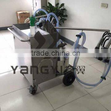 Newest type prices vacuum pump portable goat milking machine