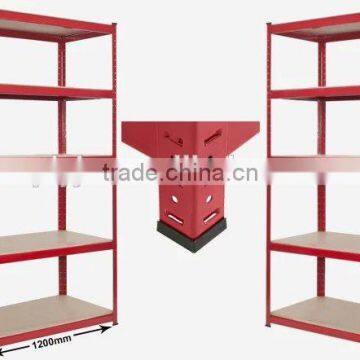 HEAVY DUTY METAL SHELVING UNIT INDUSTRIAL BOLTLESS SHELVES STORAGE RACKING