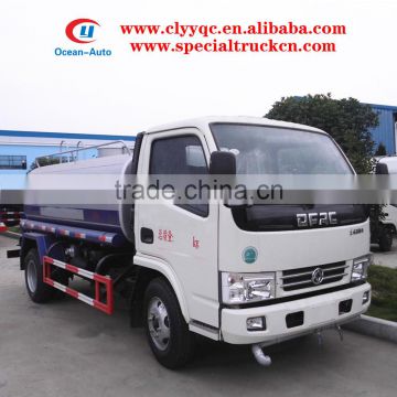 Dongfeng DFAC 6000 liters mini water sprinkler 4X2 water bowser for sale