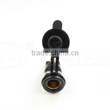 12V Auto Socket With Hexagonal Nut And Waterproof Merit Cover photo-2