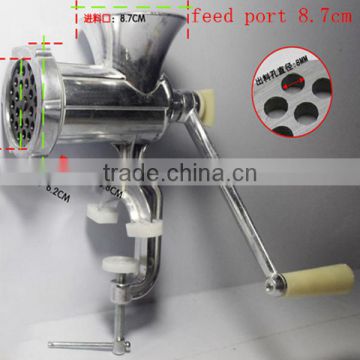 New style aluminium alloy manual meat mincer machine