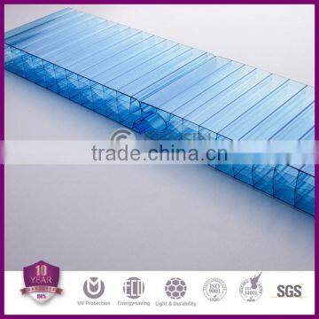 Haining Gensin 40mm Polycarbonate Plug-pattern Panels Roofing Sheet photo-3
