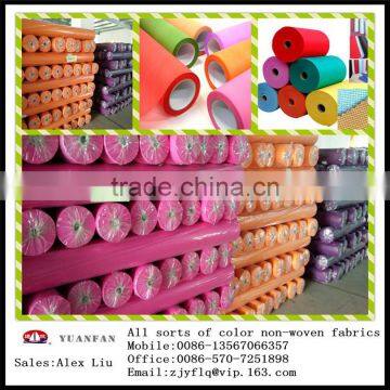 Low price recycled non-woven made in china Zhejiang factory/ pp nonwoven fabric / pp non woven fabric
